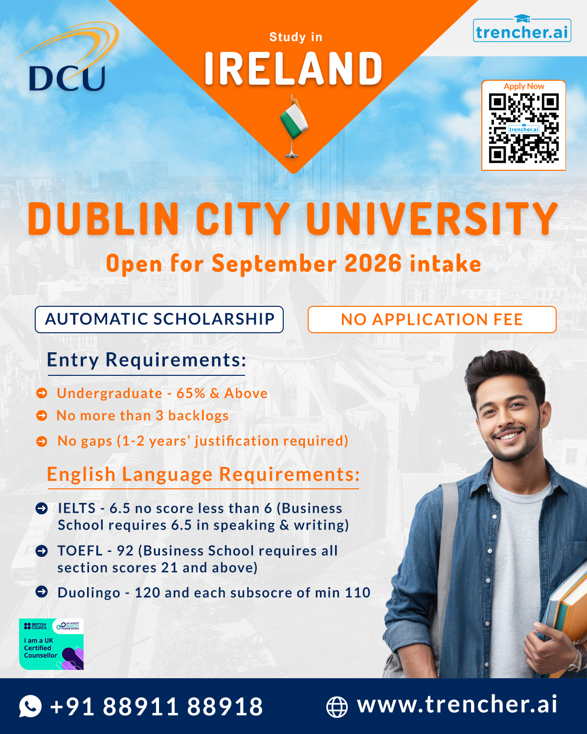 Dublin City University September Intake 2026