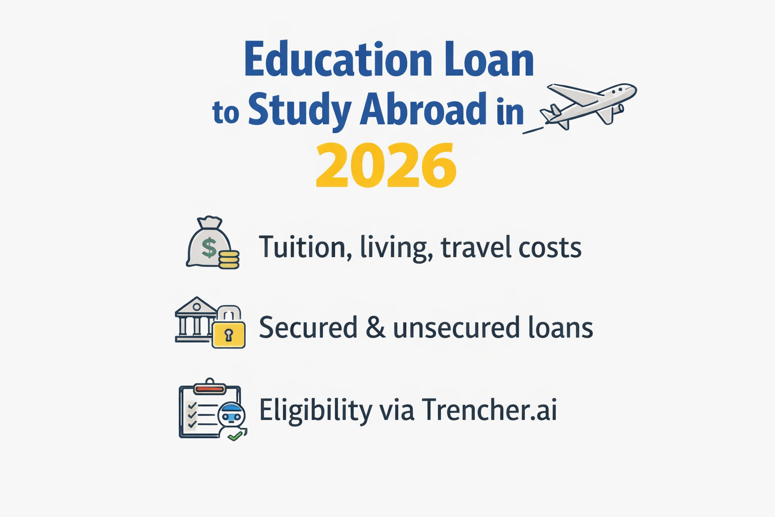 Education Loan to Study Abroad in 2026