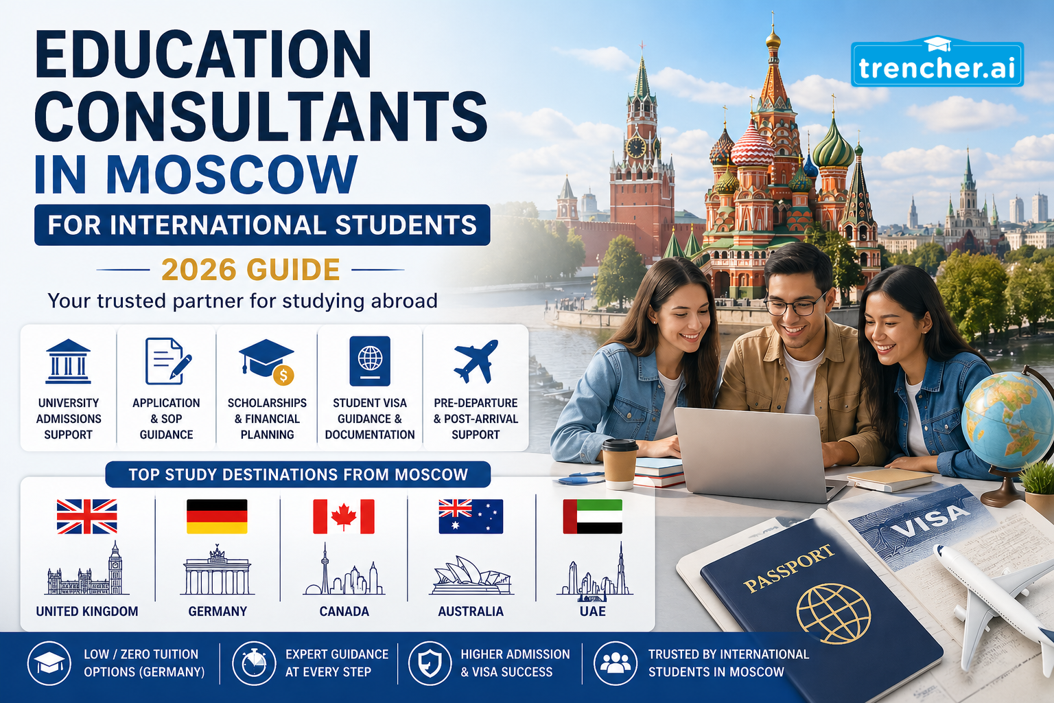 Education Consultants in Moscow for International Students