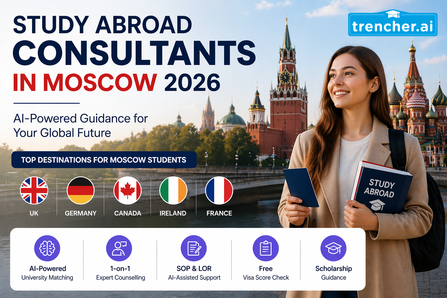 Study Abroad Consultants in Moscow 2026
